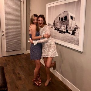 For love and lemons emerie cut out dress size S